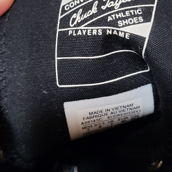 Converse Chuck 70 De Luxe Heel Leather Hi Platform A06145C Black Leather Boots 9 - Picture 9 of 9